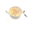 Sopa de maíz con cangrejo